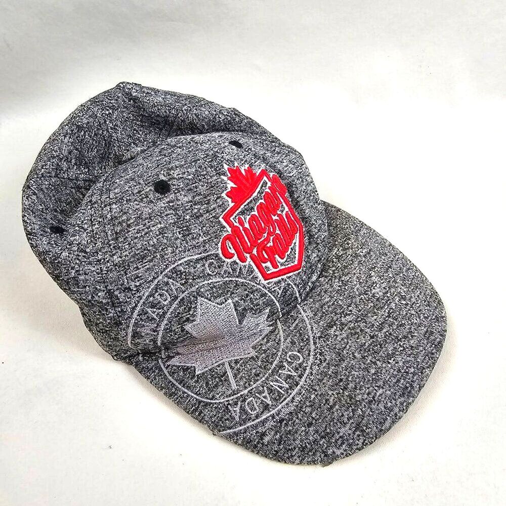 Niagara Falls Hat Mens Adjustable Grey  Canada Vacation Tourist Destination